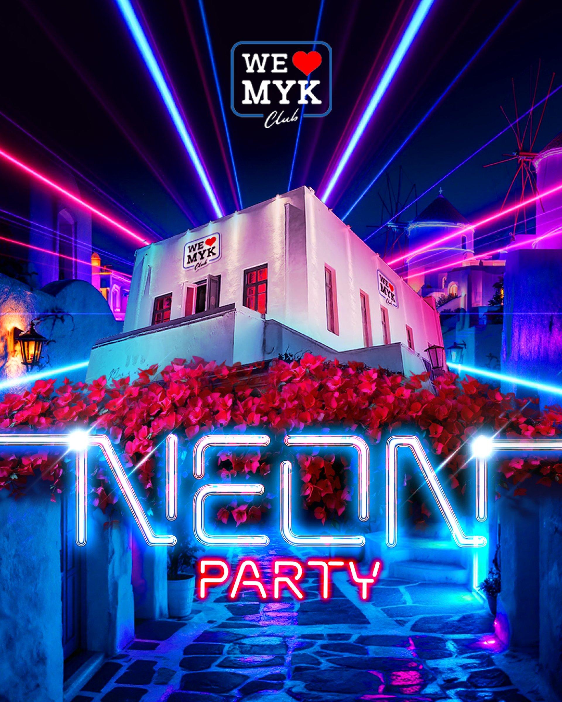 Tickets WE ❤ MYK Club - NEON PARTY — WE LOVE MYK, Mykonos